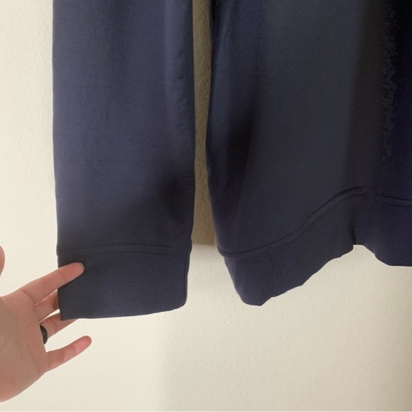 Travis Mathew Mens navy 1/4 zip fleece sweatshirt with pockets XL - Picture 8 of 11